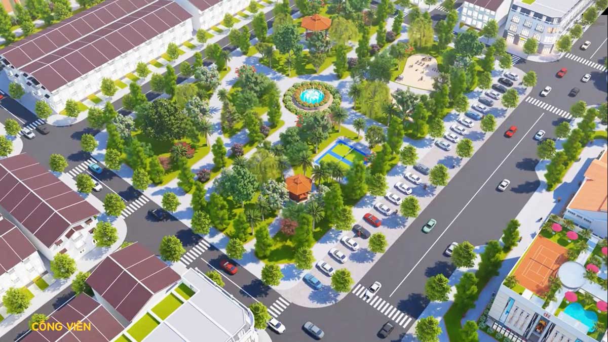 Công viên dự án KDC Thuận Phát Land Bàu Bàng